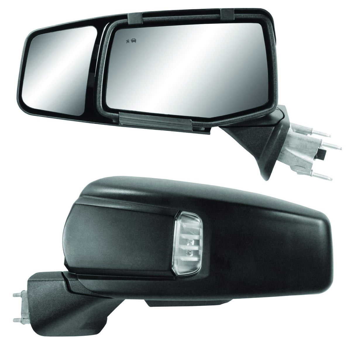 Fit System K SOURCE Snap & Zap front view showing clip-on fit and clean finished look
