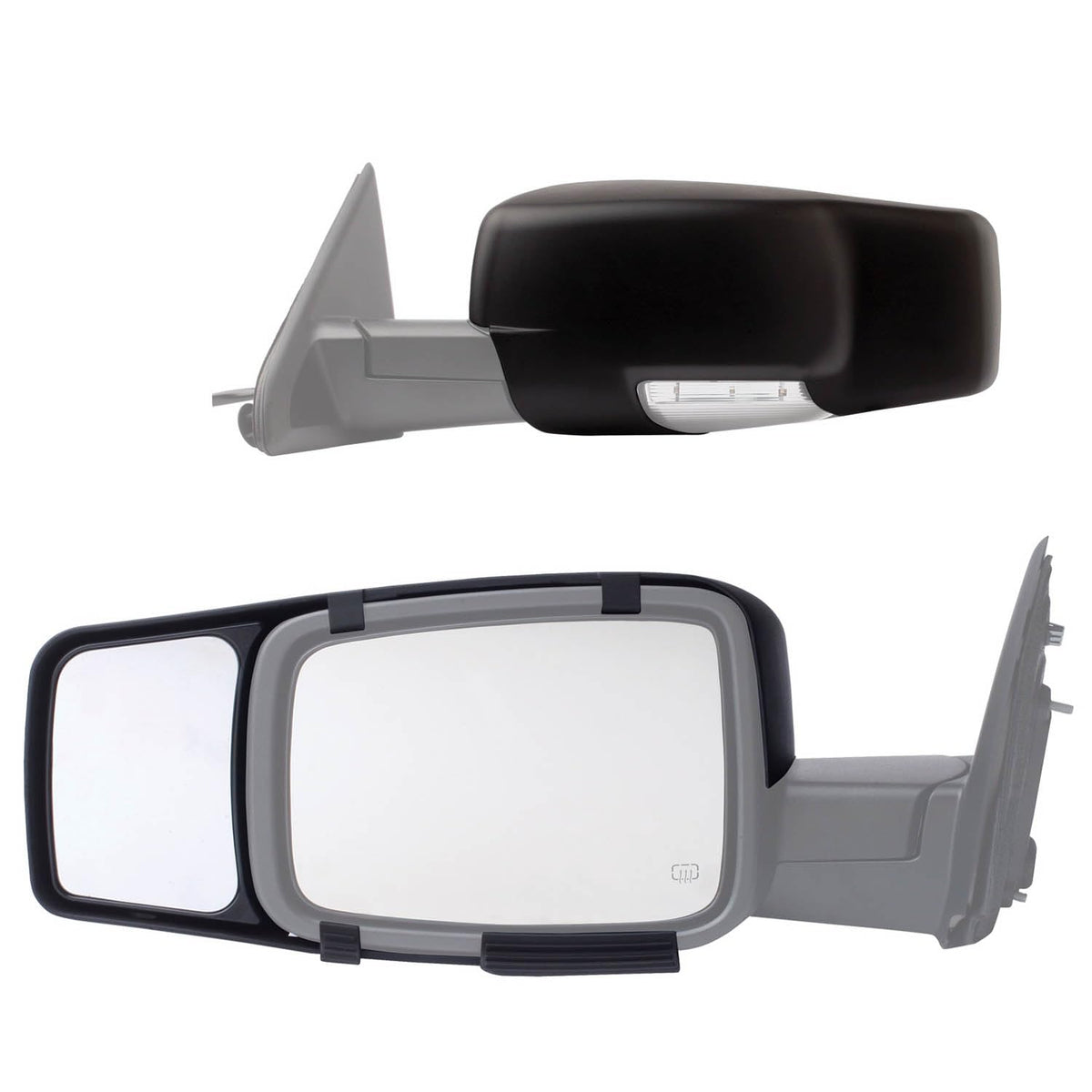 Fit System K SOURCE front view showing clip-on towing extension and clean fit