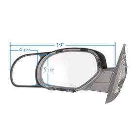 Fit System Snap & Zap close-up textured finish matches factory mirror housings
