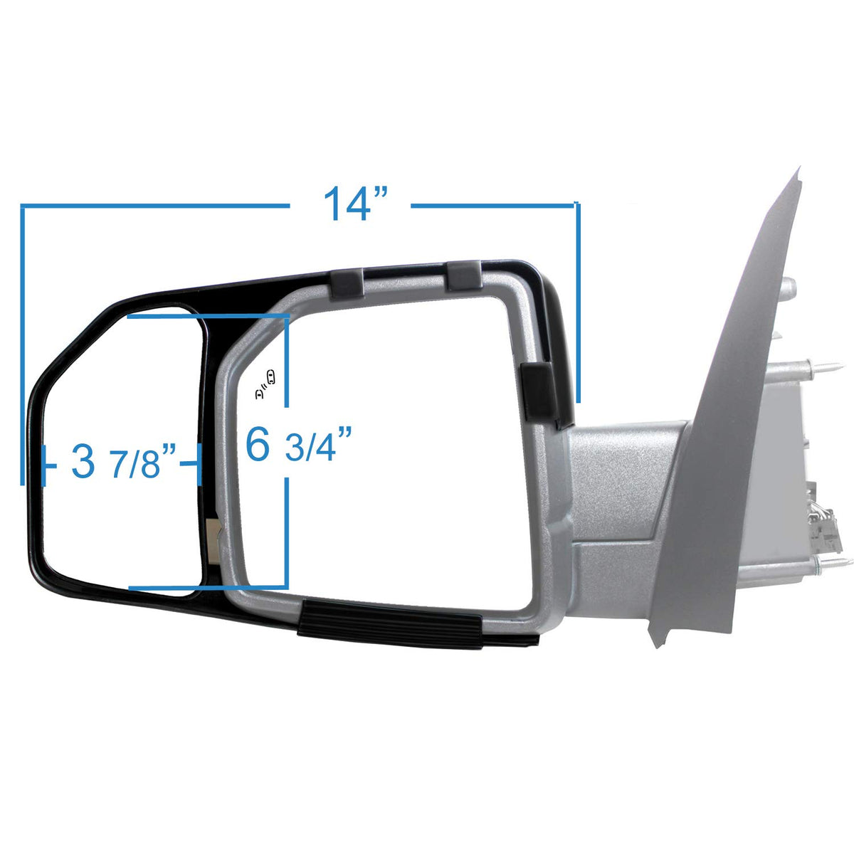 Fit System Snap & Zap close-up of clip detail for secure, tool-free fit