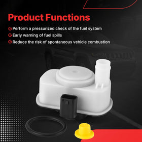 Fit4drive pump housing texture close-up demonstrating durable plastic construction