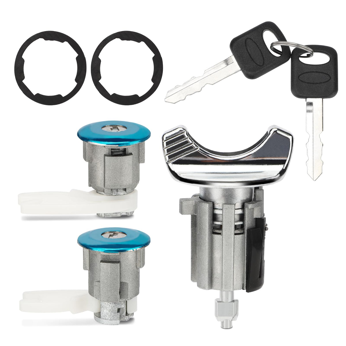 Fit4drive front packaging showing ignition lock kit and secure replacement benefit
