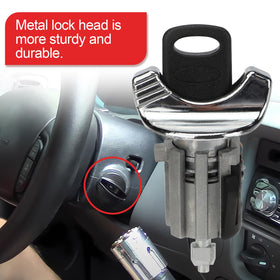 Fit4drive close-up of ignition cylinder demonstrating precise machining for reliable action
