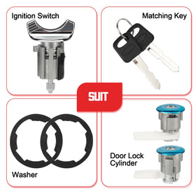 Fit4drive parts with labeled part numbers helping confirm fitment and compatibility