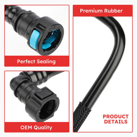 Fit4drive hose with basic tools highlighting quick plug-and-play installation benefit