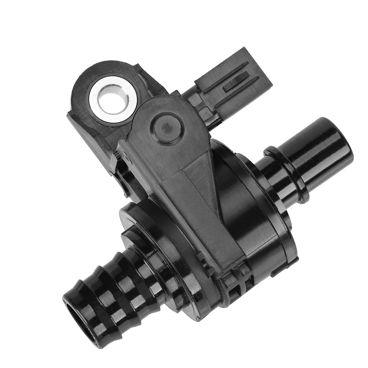 Fit4drive coolant valve front view showing form and inlet outlets for accurate fit