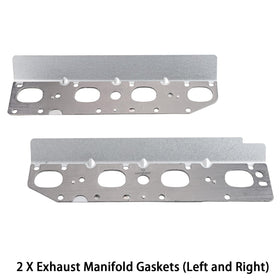 Fitede gasket next to ruler showing dimensions for verification and fitment