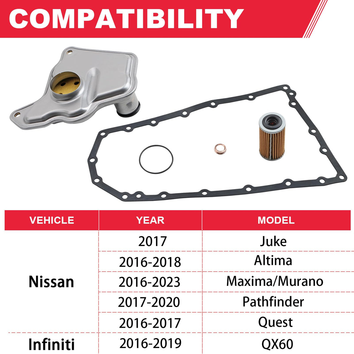 Fitede filter element detail capturing media that traps contaminants
