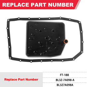 Fitede gasket and filter kit overhead view providing complete replacement parts