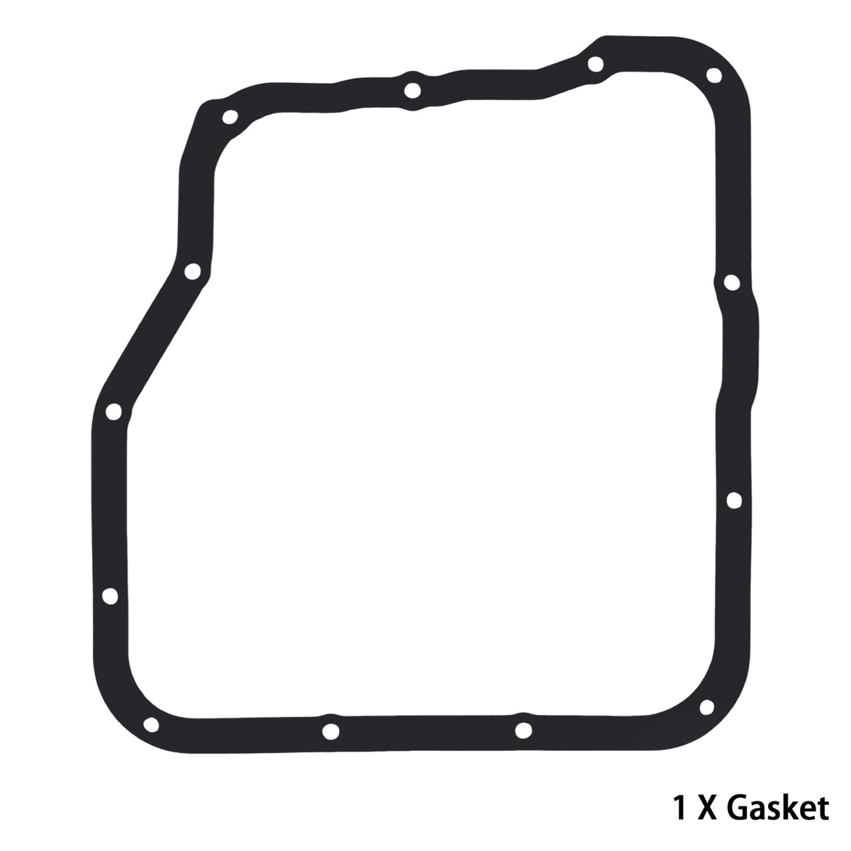 Fitede gasket detail showing bolt holes and flange for reliable sealing