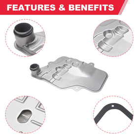 Fitede kit installed on transmission pan demonstrating proper fit and function