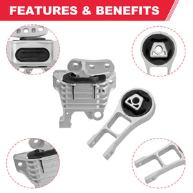 Fitede mount closeup rubber bonding illustrating high-quality material that absorbs vibration