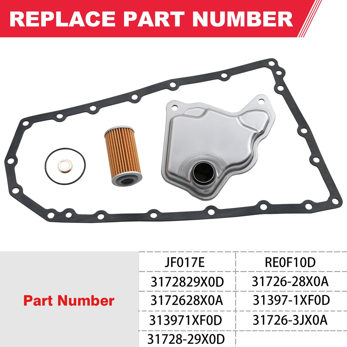 Fitede oil pan close-up of stamped surface for accurate fit and durability