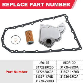 Fitede oil pan close-up of stamped surface for accurate fit and durability