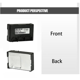 FITIPICI module pictured in vehicle location for straightforward installation guidance