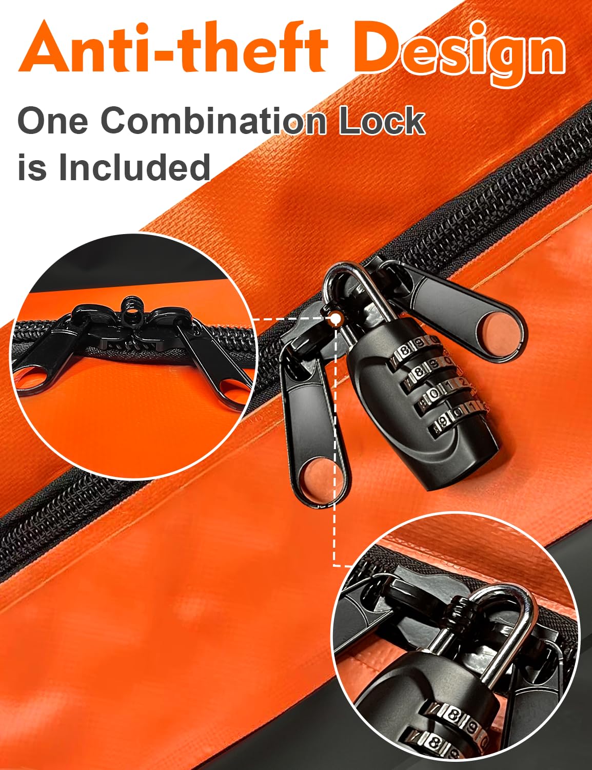 FIVKLEMNZ bag mounted on SUV side view illustrating secure roof storage benefit