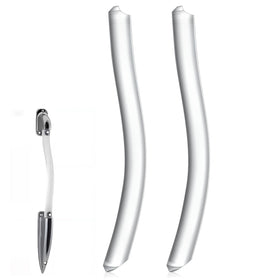 Fiwochic clear S handle front view showing sleek design and easy grip