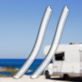 Fiwochic handle installed on RV door demonstrating improved entry support