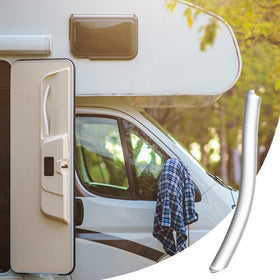 Fiwochic handle detail highlighting clear acrylic material and durability