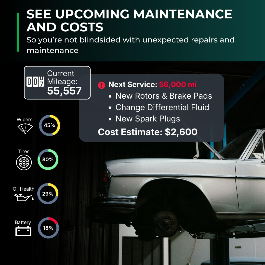 FIXD multiple vehicles list in app helping manage family car maintenance