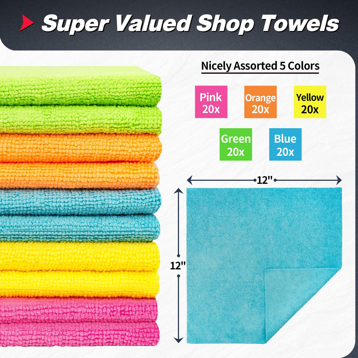 FIXSMITH close-up microfiber texture revealing tight absorbent weave
