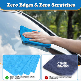 FIXSMITH towel buffing car paint for streak-free shine benefit