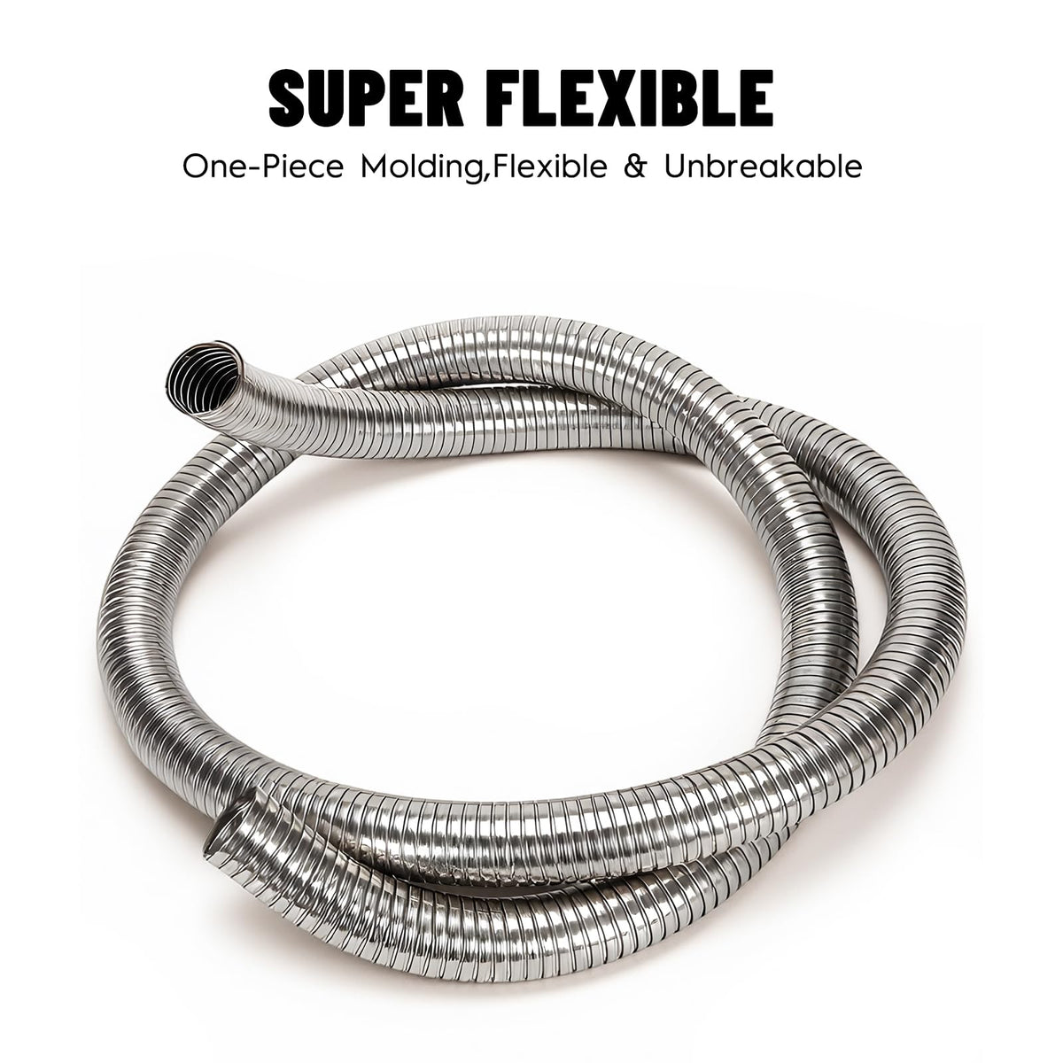 FIZZBOP flex pipe installed under vehicle to reduce stress and vibrations