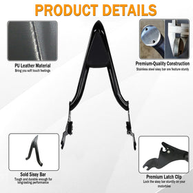 Fjpacemt rear pad detail showing cushion texture and passenger comfort benefit
