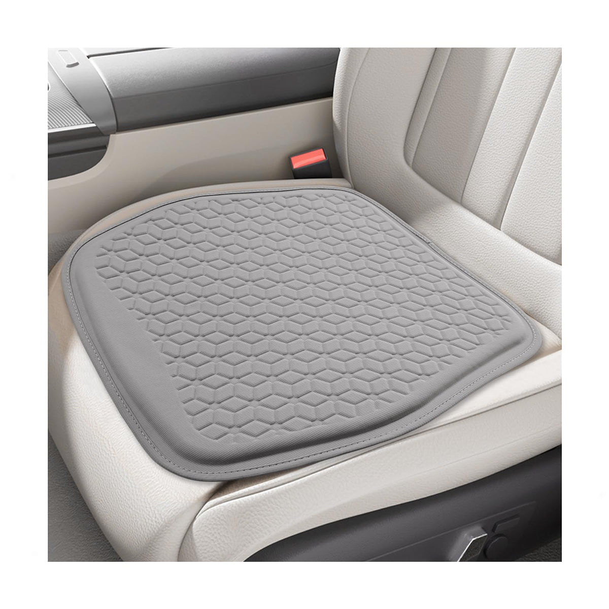 Fkewp front view cushion on seat showing neat fit and comfort benefit