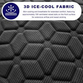 Fkewp cushion installed on car seat demonstrating secure non-slip benefit
