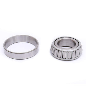 FKG bearing in hand beside ruler illustrating 1.25 inch ID scale