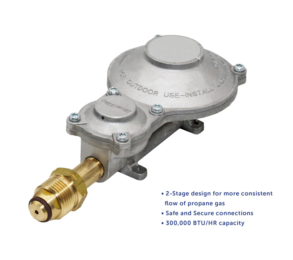 Flame King aluminum body detail demonstrating corrosion resistance and strength