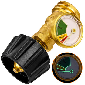 Flame King close-up of solid brass body highlighting durability and corrosion resistance
