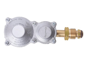 Flame King packaging and spec label with model and capacity information