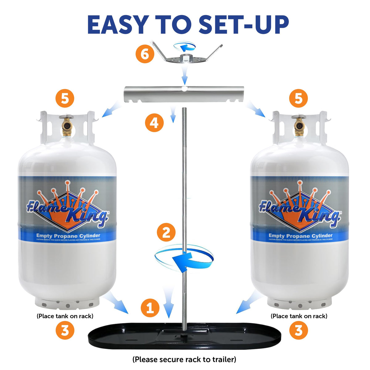 Flame King rack next to a ruler for size and footprint clarity