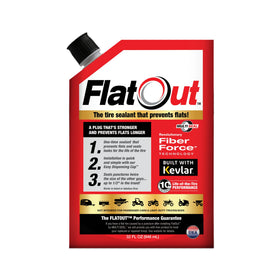 FlatOut front packaging 32oz showing product and benefits