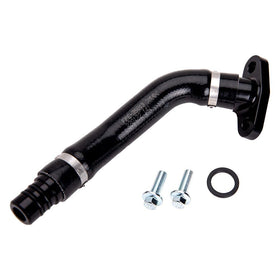 Fleece Performance front packaging showing complete turbo drain tube kit and benefits