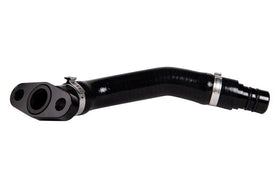 Fleece Performance drain tubes installed on a Dodge truck demonstrating correct fitment