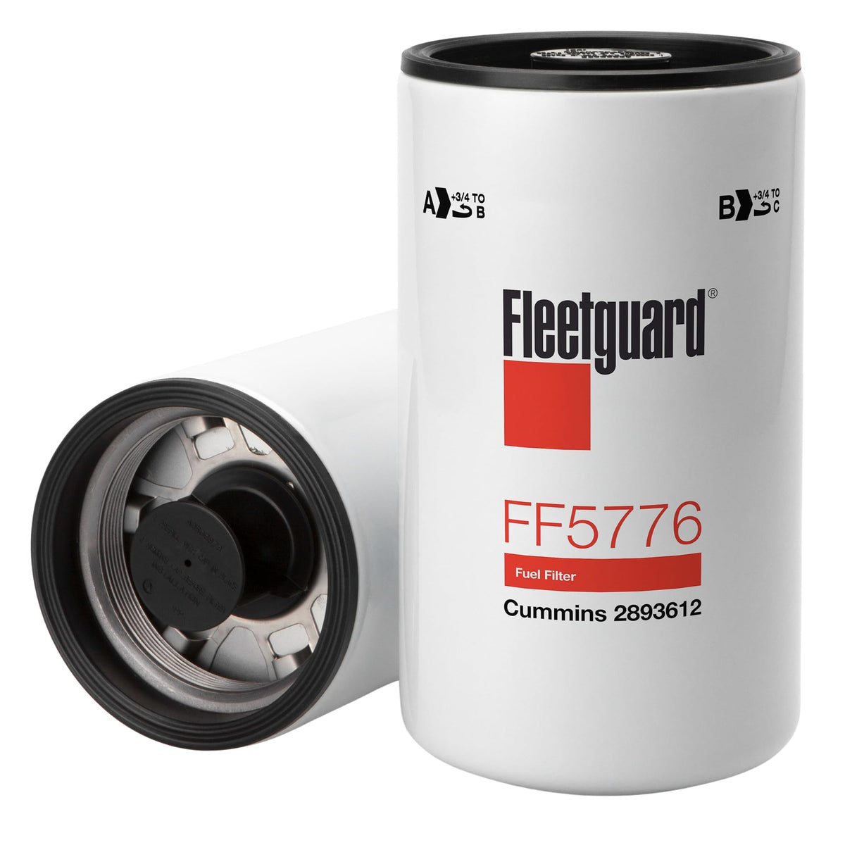 Fleetguard FF5776 front view showing cartridge design and reliable protection