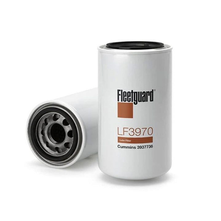 Fleetguard LF3970 front packaging showing durable filter and clear labeling for easy fitment