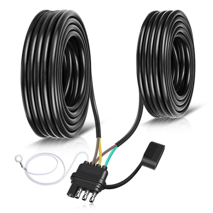 FLETERGIB front connector showing plug, ensuring secure trailer connection