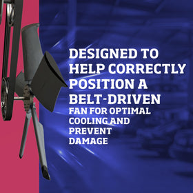 Flex-a-lite detailed view of soft radius edge reducing fan stress
