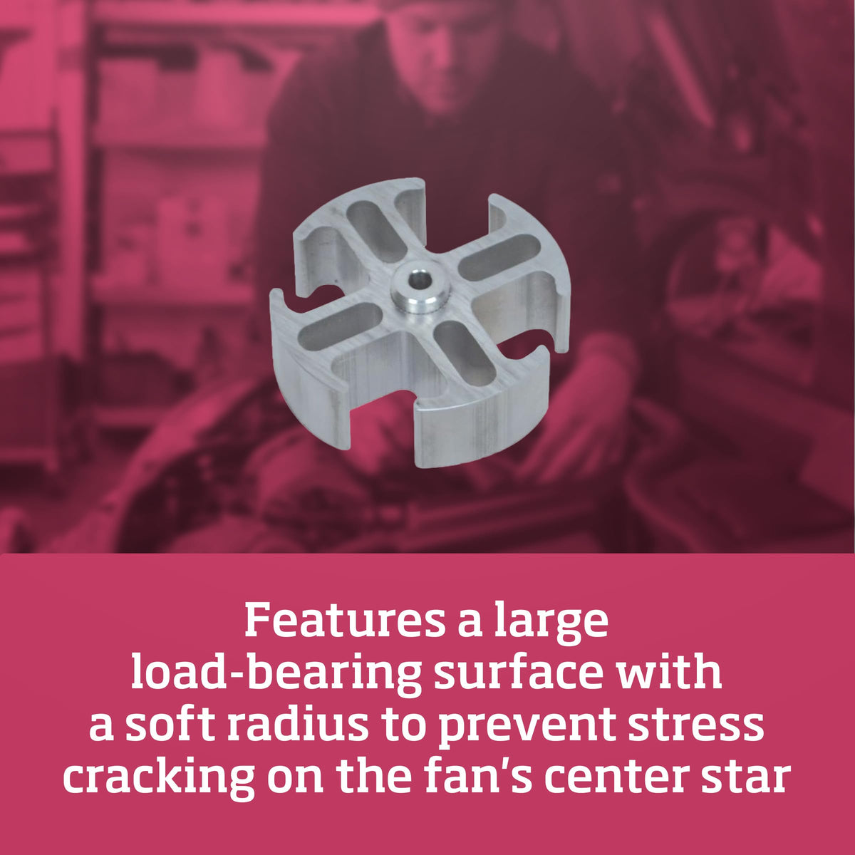 Flex-A-Lite aluminum finish detail highlighting corrosion resistance benefit