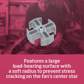 Flex-A-Lite aluminum finish detail highlighting corrosion resistance benefit