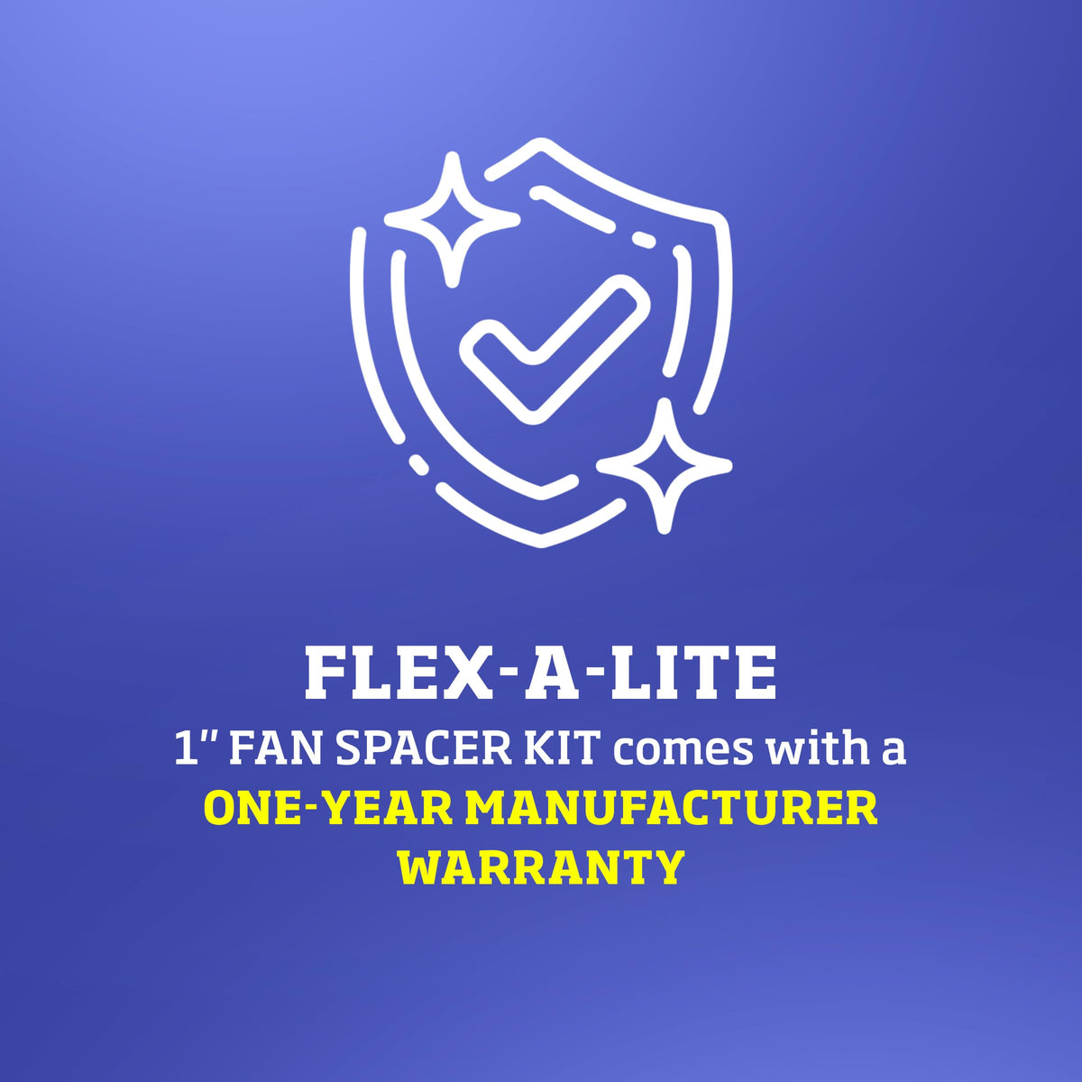 Flex-A-Lite bolts and washers kit organized for quick installation benefit