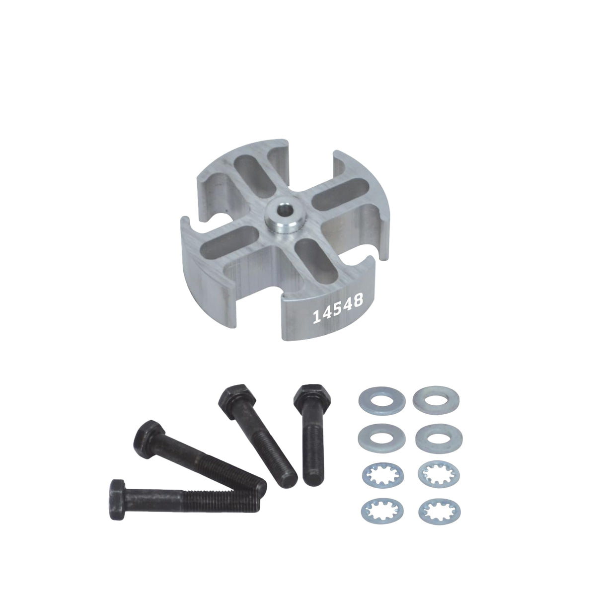 Flex-A-Lite front view spacer showing shape and secure mounting benefit