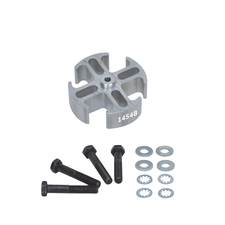 Flex-A-Lite front view spacer showing shape and secure mounting benefit