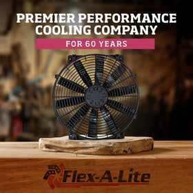 Flex-A-Lite close-up of thread-in temperature probe showing precise sensing and easy fitment benefit
