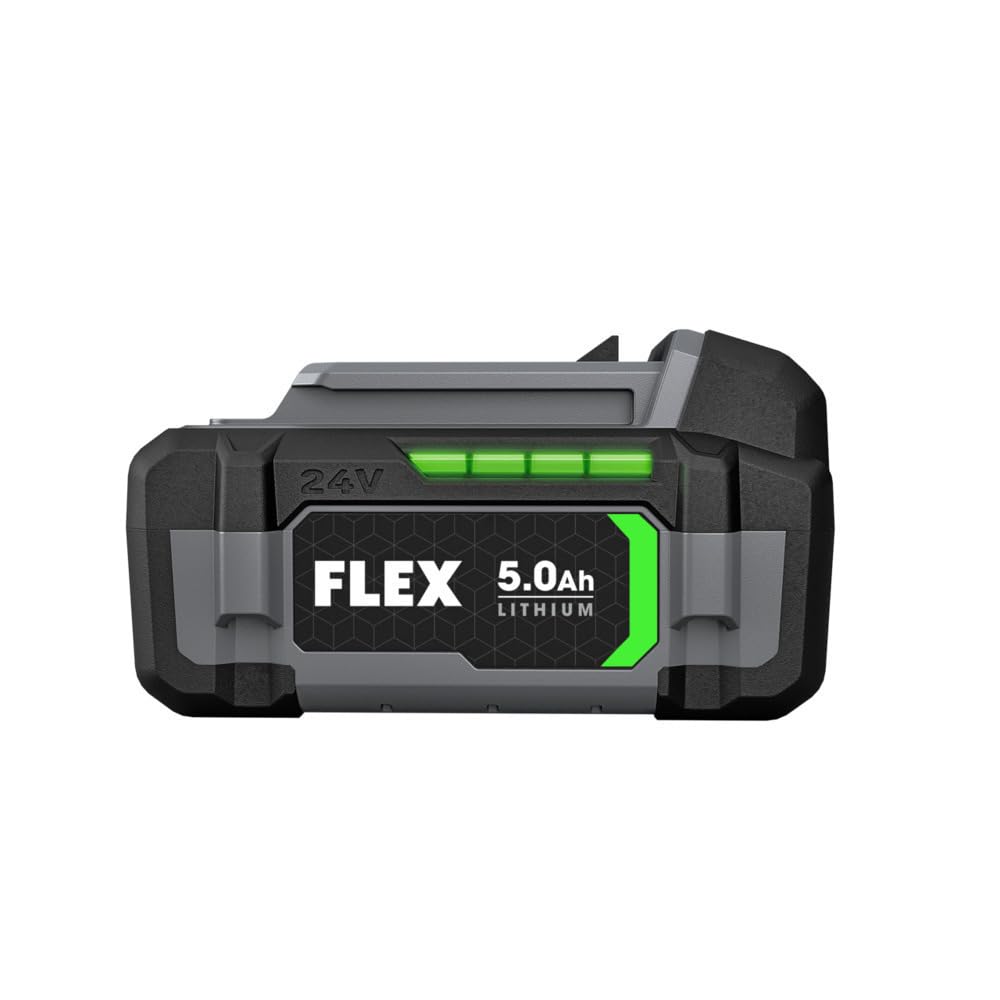 FLEX charger LED status lights showing safe intelligent charging