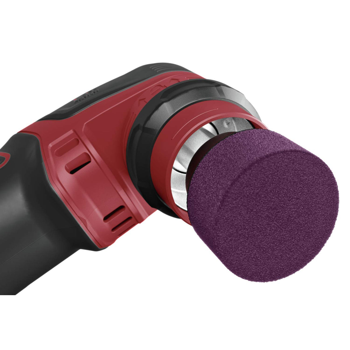 FLEX cushioned velcro pad close-up for smooth heat-dispersing polishing